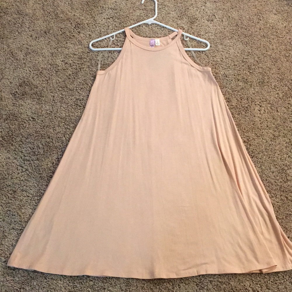 Blush Sleeveless Dress